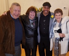 My neighborhood family ~ Dick Barone, Beth Ranchinsky, and Harriot Barone